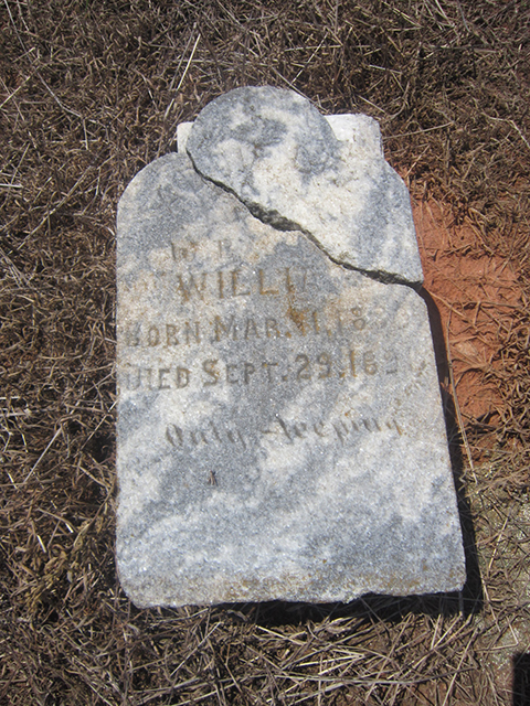 Addie Lee Williams (1889-1891)