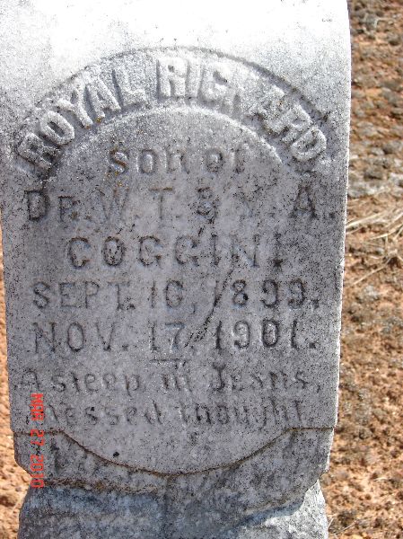 Royal Richard Coggin (1899-1908)